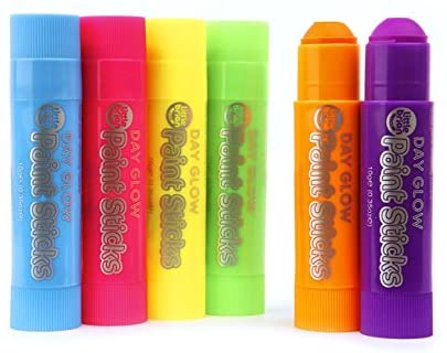 LITTLE BRIAN PAINT STICKS - DAY GLOW 6 PK - Image 2