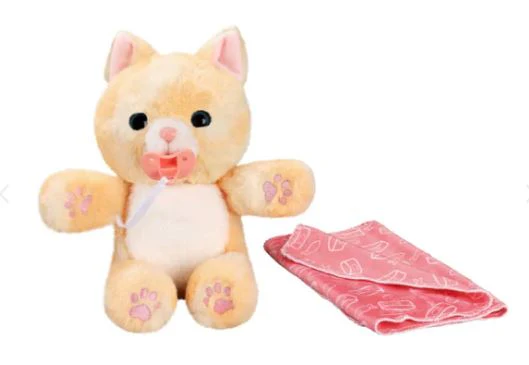 LITTLE LIVE PETS COZY DOZYS - GINGER THE KITTY