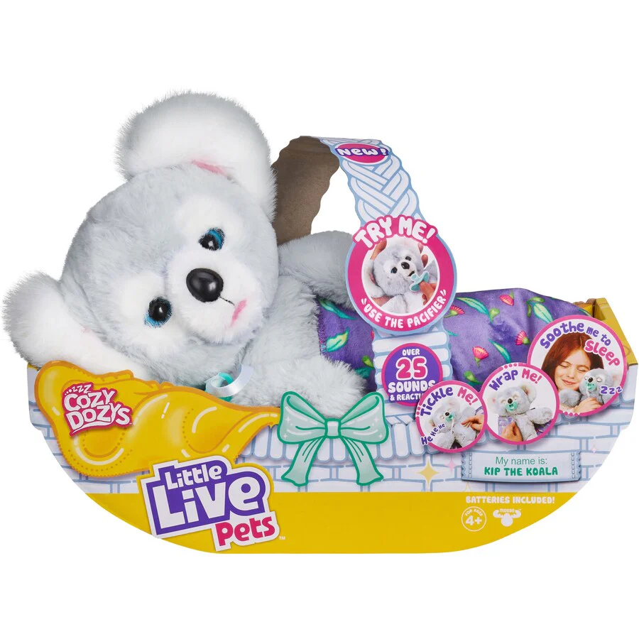 LITTLE LIVE PETS - COZY DOZYS INTERACTIVE PET KOALA