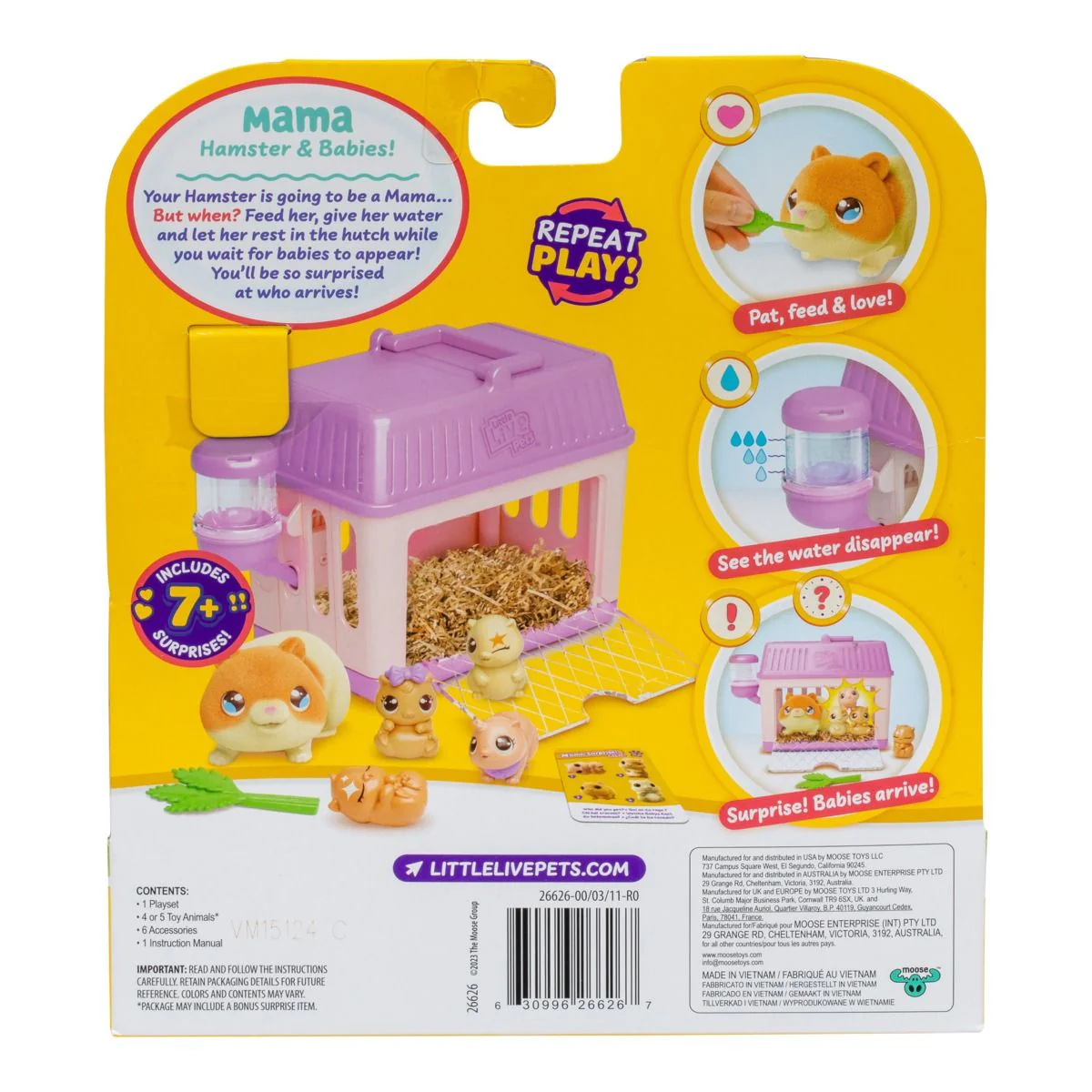 LITTLE LIVE PETS MAMA SURPRISE MINI HAMSTER - Image 9