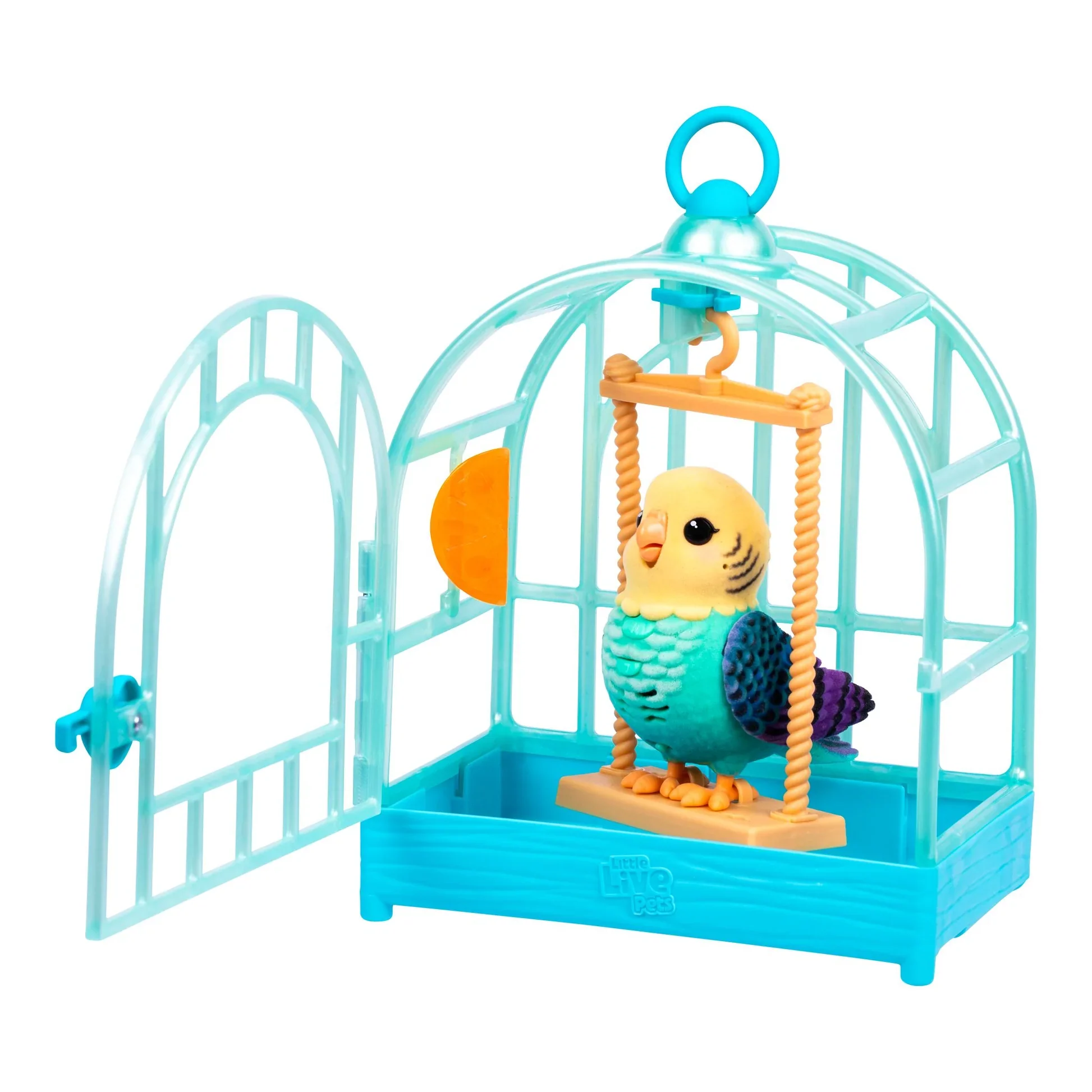 LITTLE LIVE PETS - MY REALLY REAL BIRD AND CAGE BLUE - Image 2