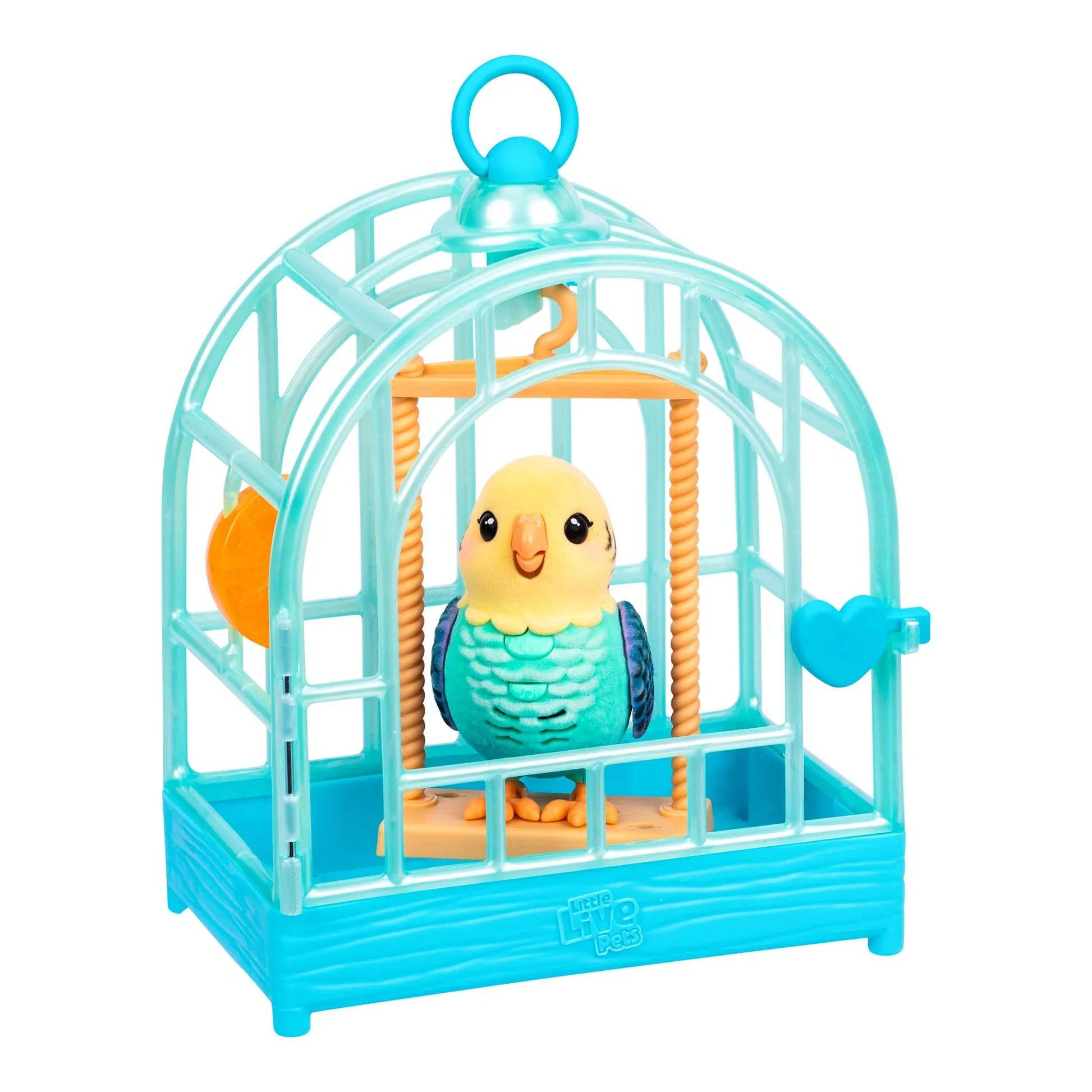 LITTLE LIVE PETS - MY REALLY REAL BIRD AND CAGE BLUE - Image 3
