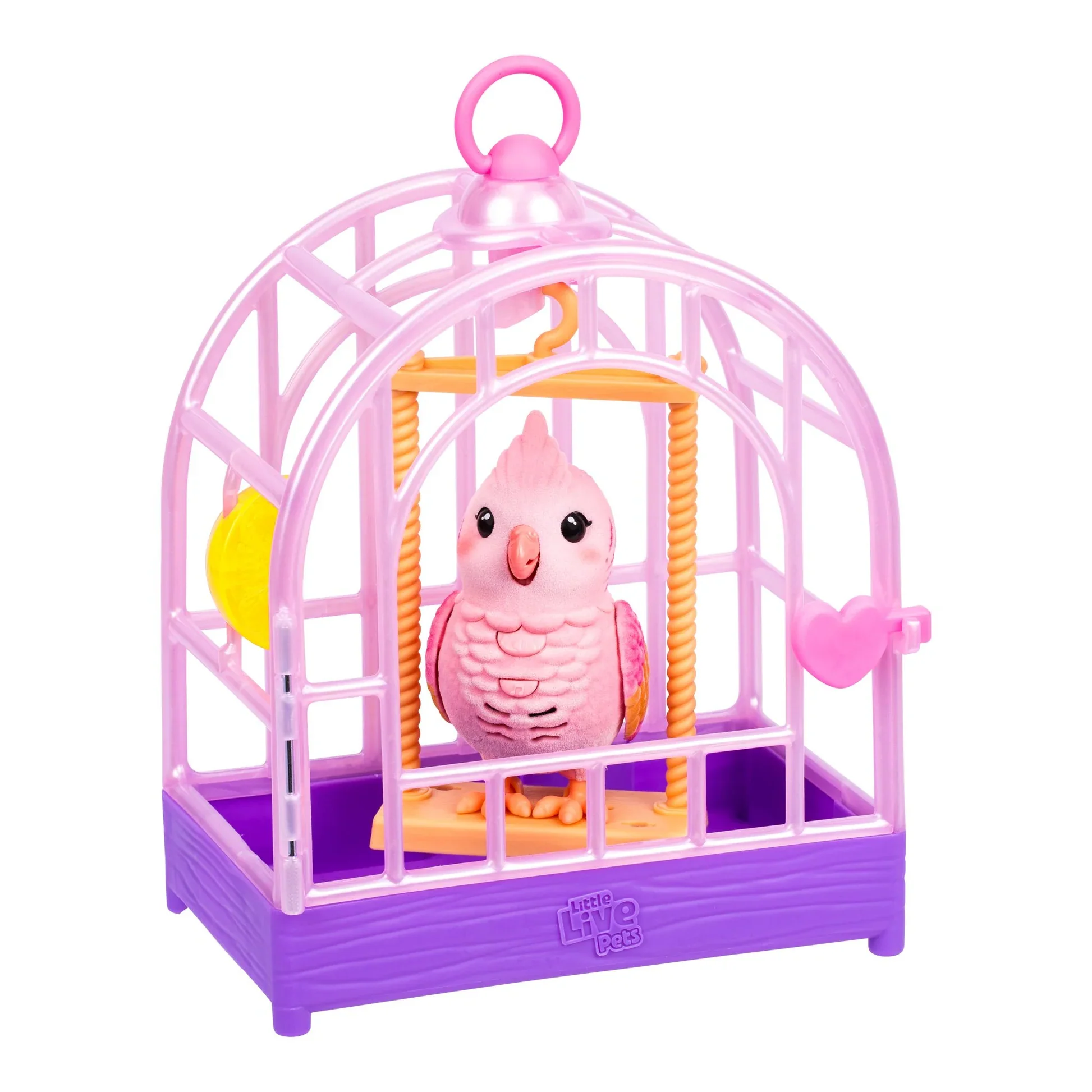 LITTLE LIVE PETS - MY REALLY REAL BIRD AND CAGE PINK - Image 3