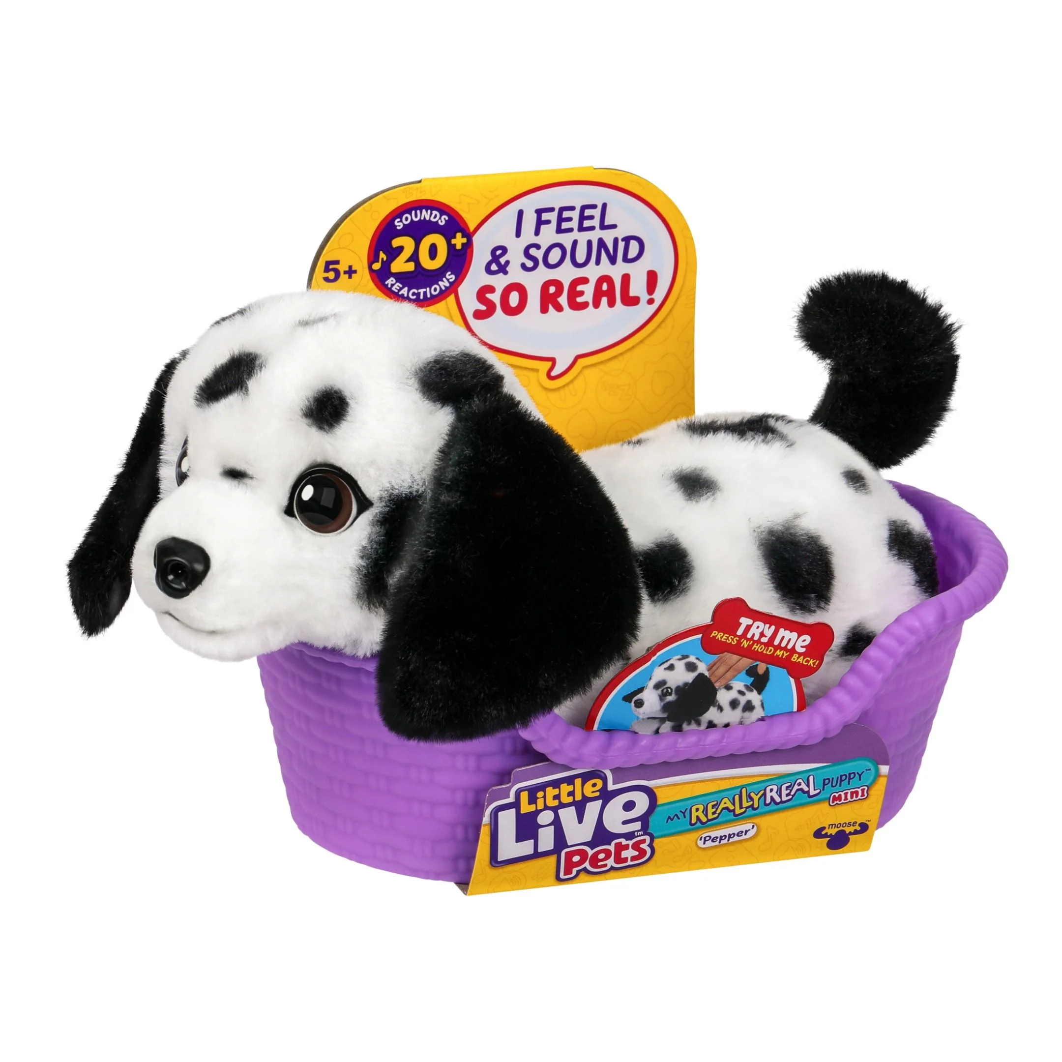 LITTLE LIVE PETS - MY REALLY REAL PUPPY - PEPPER - Image 2