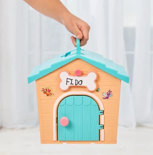LITTLE LIVE PETS - PUPPY'S HOME MINIS SHORT HAIR DESIGN AQUA ROOF - Image 5
