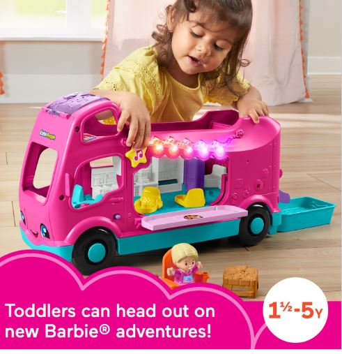 LITTLE PEOPLE - BARBIE LITTLE DREAM CAMPER - Image 2