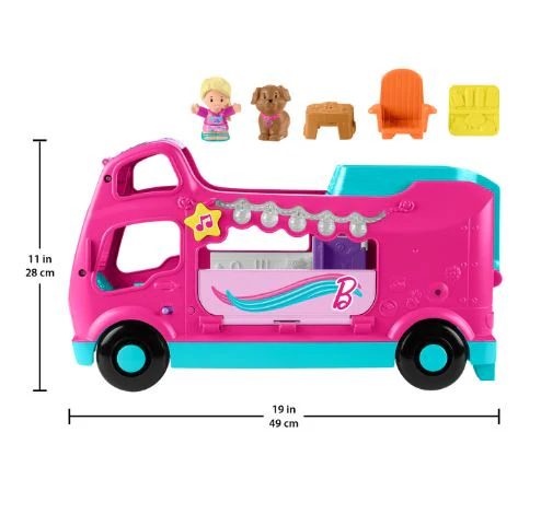 LITTLE PEOPLE - BARBIE LITTLE DREAM CAMPER - Image 6