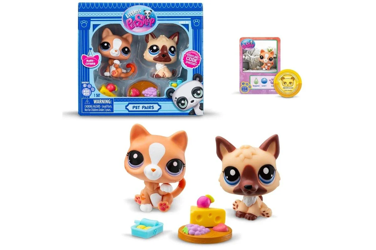 LITTLEST PET SHOP - PET PAIRS SERIES 1 - NO.30 NO.34