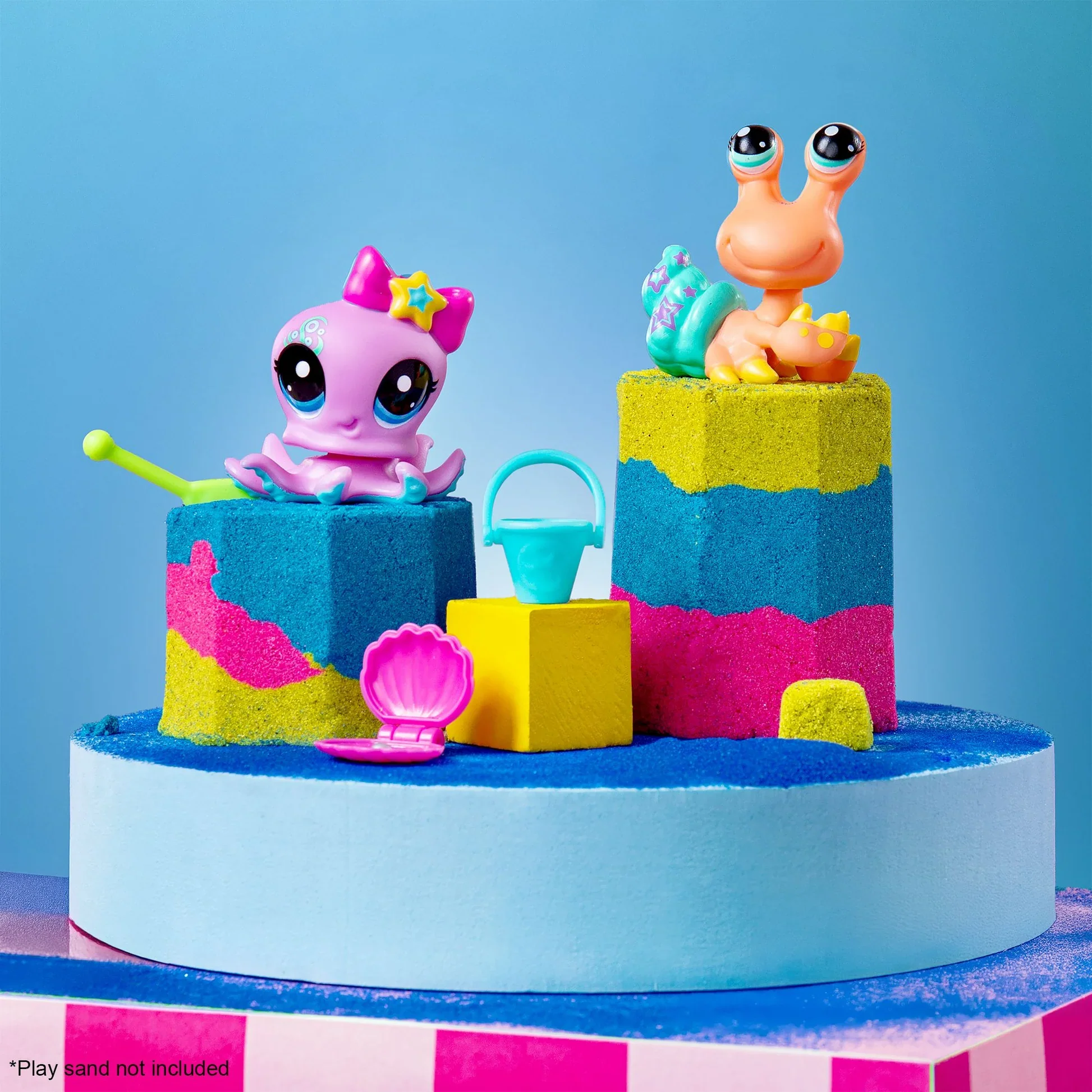 LITTLEST PET SHOP SERIES 3 - 2 FIGURE PACK #154 & #155 TREASURE HUNT - Image 4