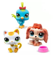 LITTLEST PET SHOP TRIO IN TUBE 3 PACK CITY VIBES - Image 2