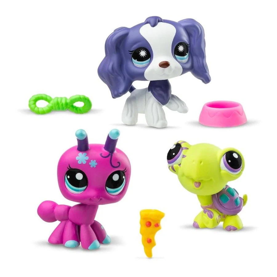 LITTLEST PET SHOP - TRIO IN TUBE 3 PACK SERIES 3 - BACKYARD PETS - Image 3