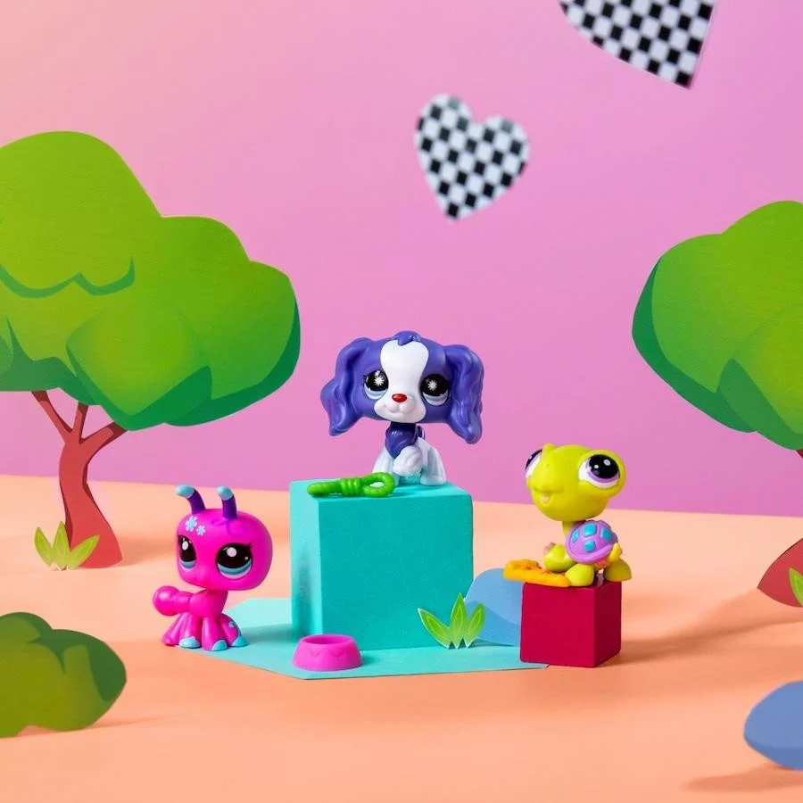 LITTLEST PET SHOP - TRIO IN TUBE 3 PACK SERIES 3 - BACKYARD PETS - Image 5
