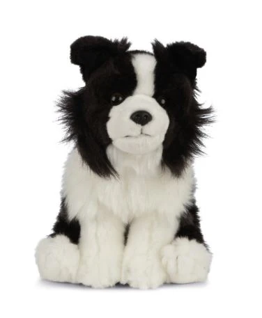 LIVING NATURE - BORDER COLLIE PLUSH 25CM