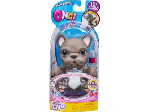 LITTLE LIVE OMG PETS DOGS - BULLDOG