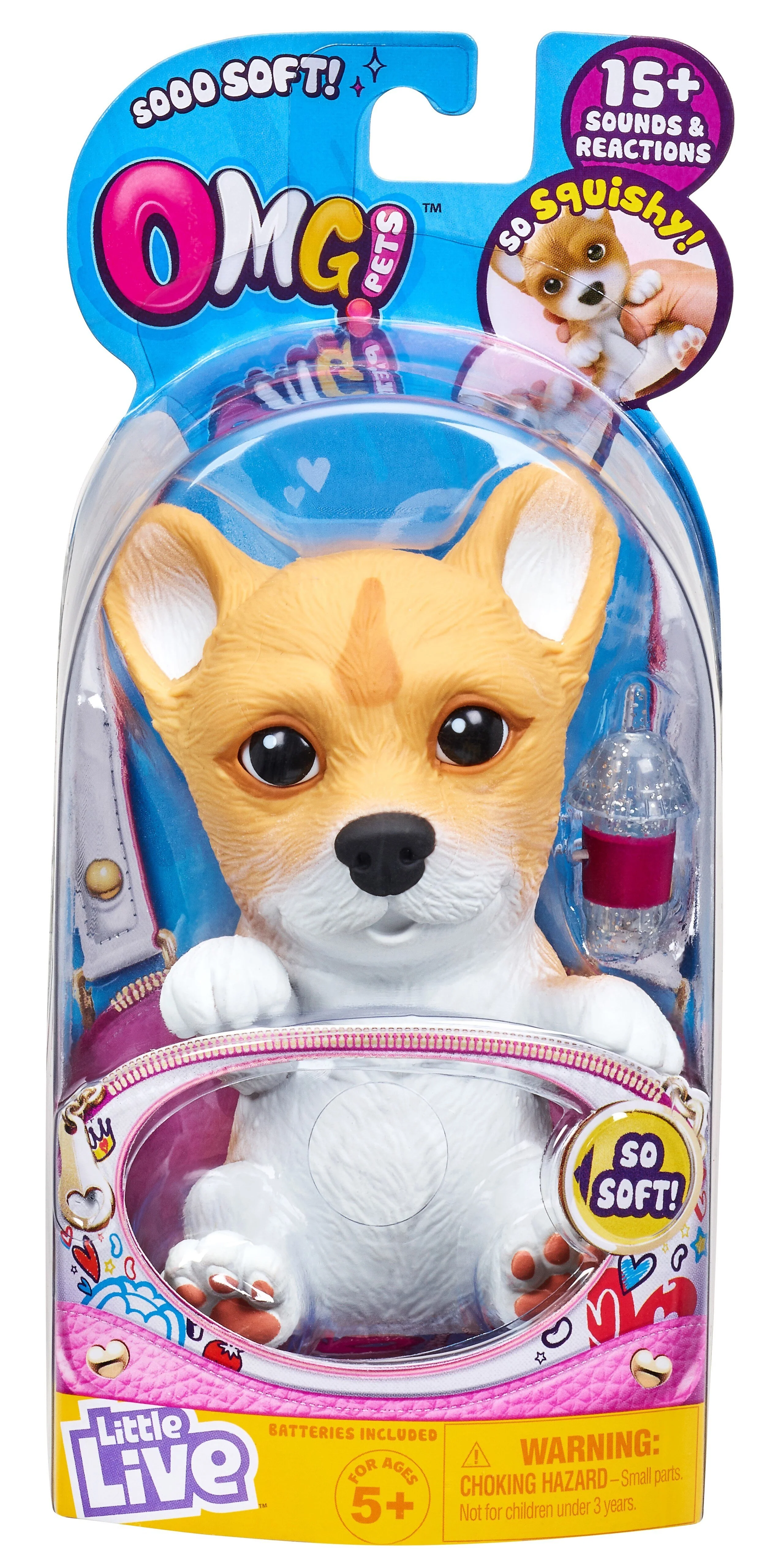 LITTLE LIVE OMG PETS DOGS - CORGI