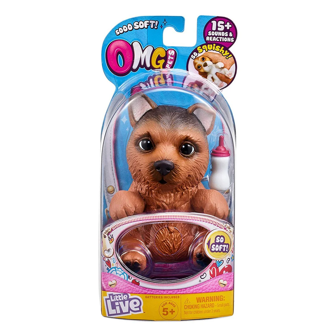 LITTLE LIVE OMG PETS DOGS - BROWN