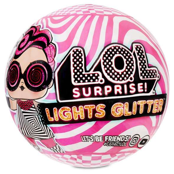 LOL SURPRISE LIGHTS GLITTER ASST