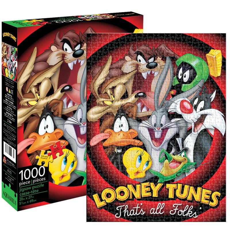 LOONEY TUNES THAT'S ALL FOLKS 1000 PC PUZZLE