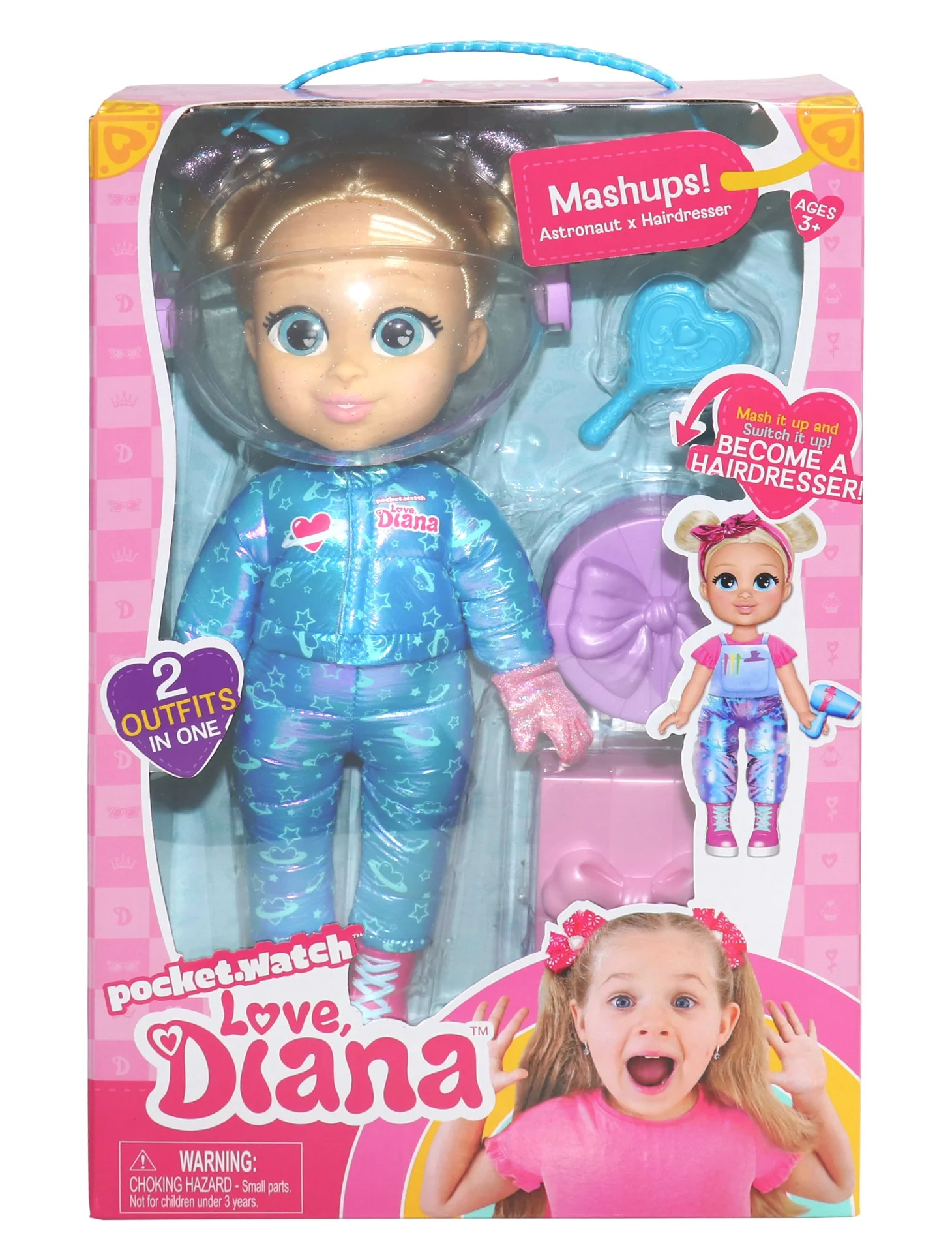 LOVE DIANA 13 INCH DOLL MASHUP ASTRONAUT
