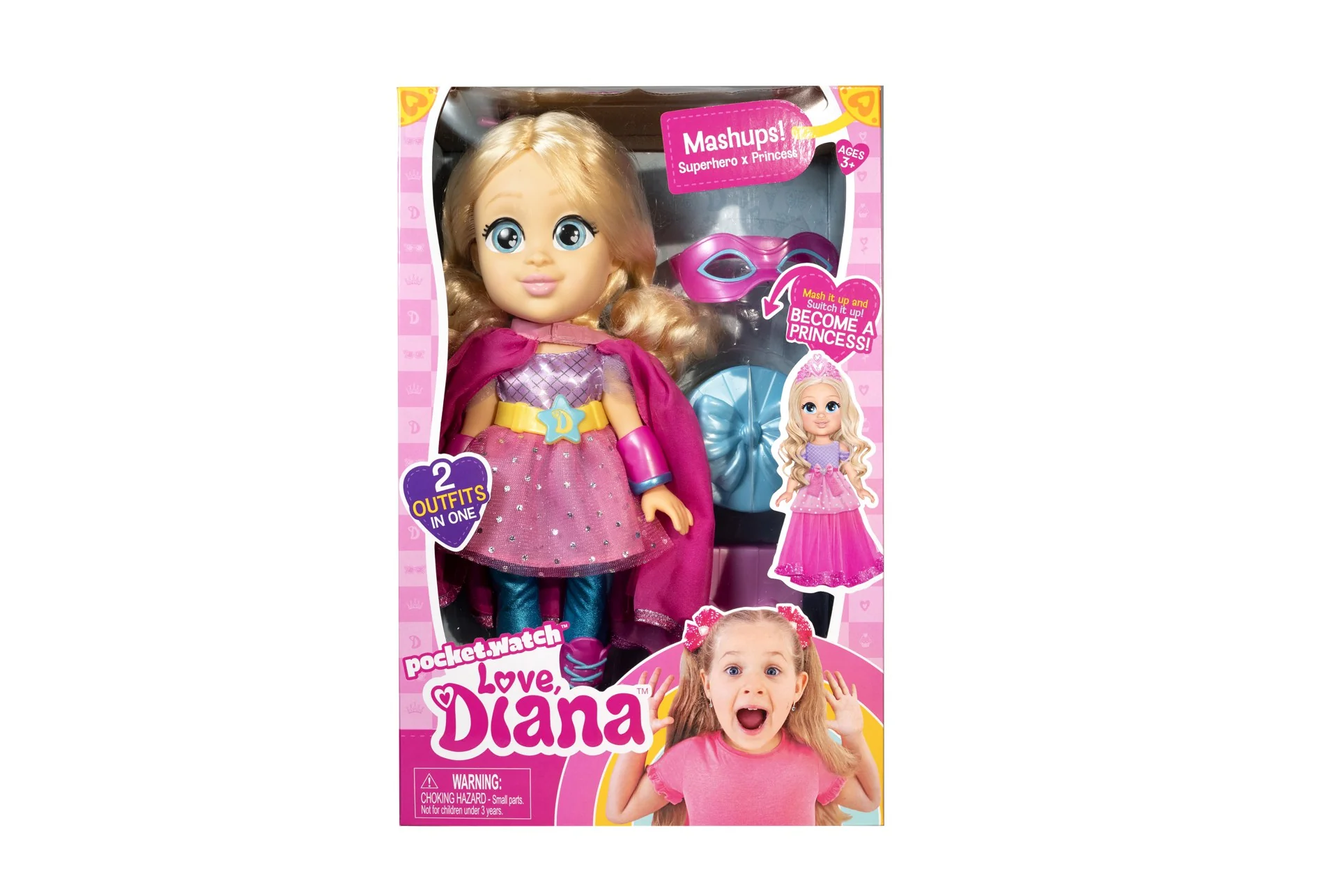 LOVE DIANA 13 INCH DOLL MASHUP PRINCESS