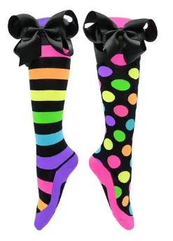 MADMIA - LIQUORICE BOWS SOCKS