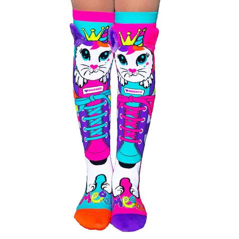 MADMIA MEOW CAT SOCKS TODDLER SIZE