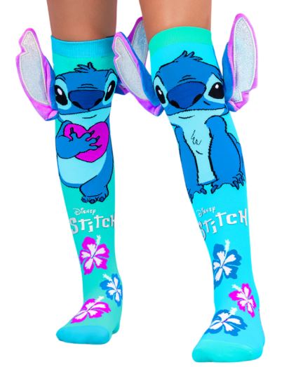 MADMIA - STITCH SILVER GLITTER SOCKS