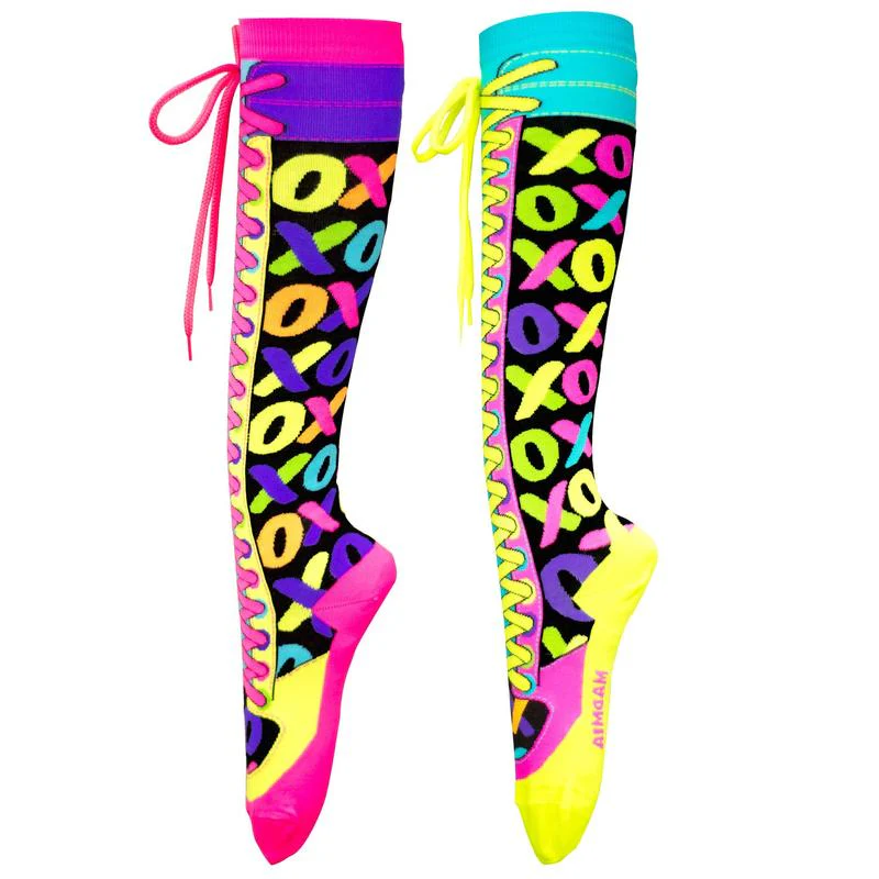 MADMIA XOXO KNEE HIGH SOCKS