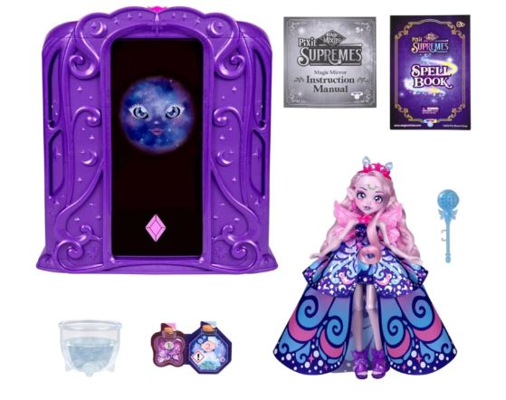 MAGIC MIXIES PIXIE SUPREMES - MAGIC MIRROR WITH 10 INCH FASHION DOLL - Image 8