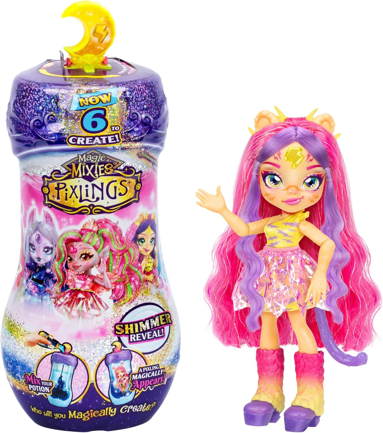 MAGIC MIXIES PIXLINGS S2 - PIXLINGS POTION PACK - TIGGZ THE TIGER - Image 6