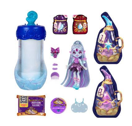 MAGIC MIXIES PIXLINGS SHIMMERVERSE SERIES S2 GALAXY HAIR DOLL FLYT DELUXE PLAYSET - Image 5