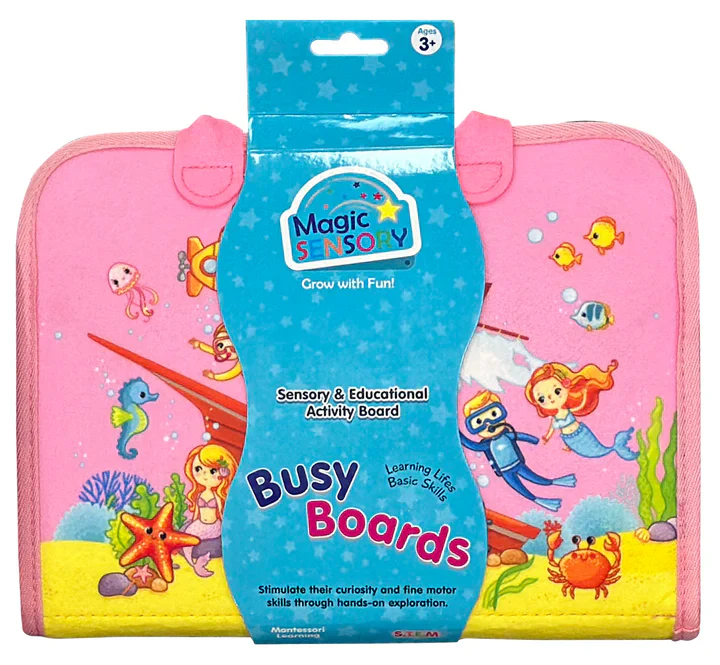 MAGIC SENSORY - BUSY BOARDS PINK