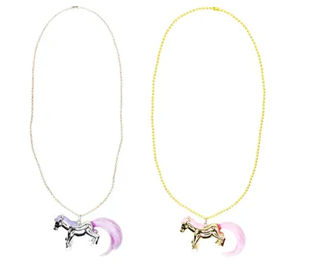 PINK POPPY MAGICAL MOMENTS UNICORN NECKLACE