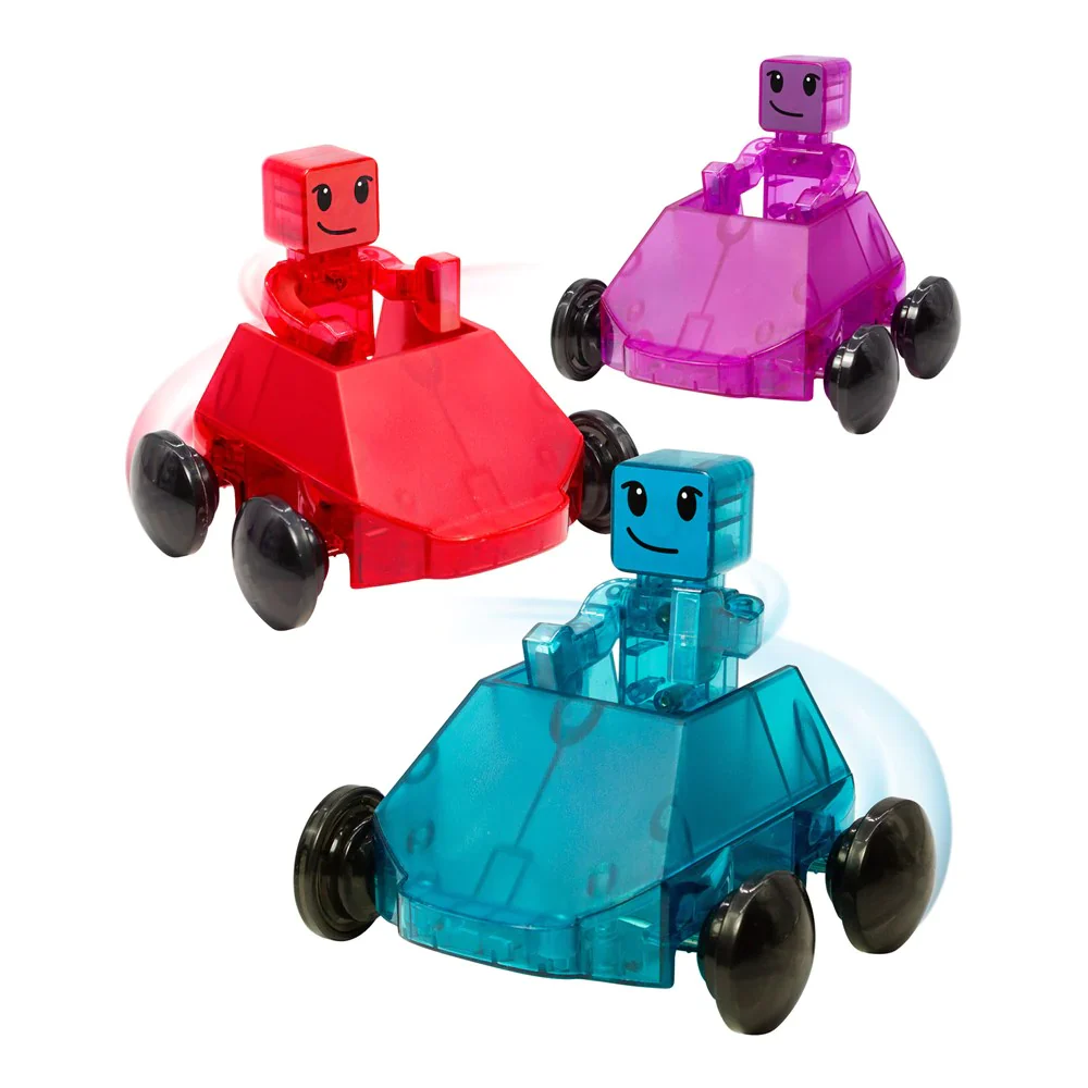 MAGNA-TILES DASHERS 6 PIECE SET - Image 2