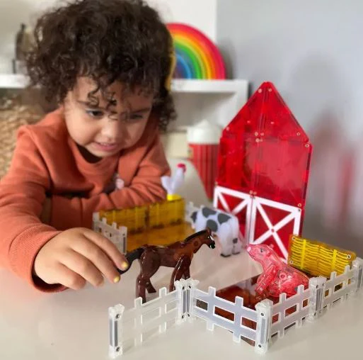 MAGNA-TILES FARM ANIMALS 25 PIECE SET - Image 3