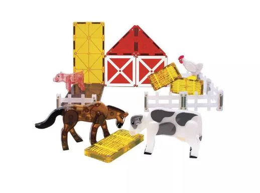 MAGNA-TILES FARM ANIMALS 25 PIECE SET - Image 5