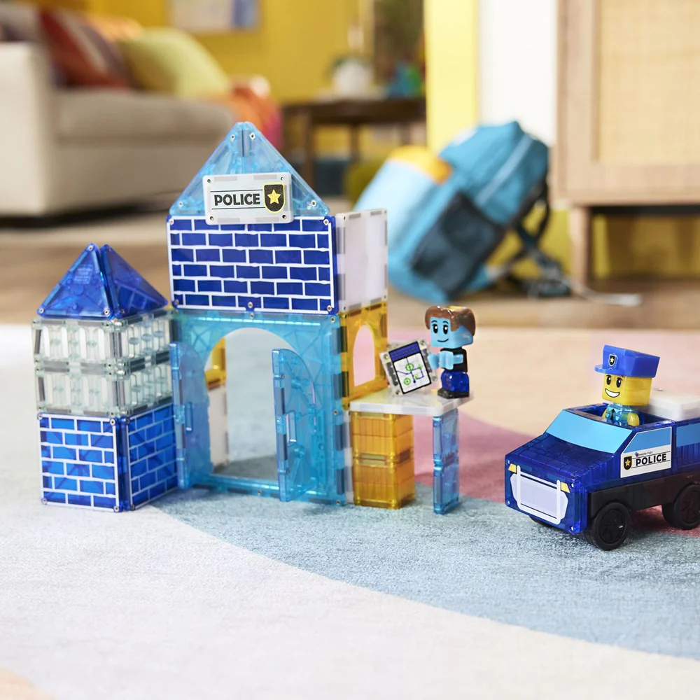 MAGNA-TILES POLICE STATION - Image 2