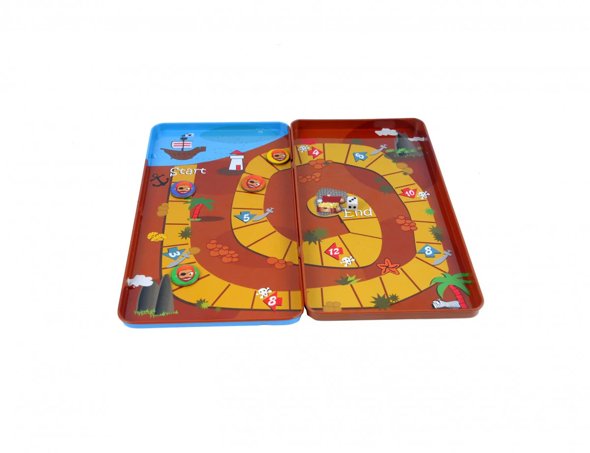 THE PURPLE COW TRAVEL TIN GAME - MAGNETIC  TREASURE HUNT - Image 2