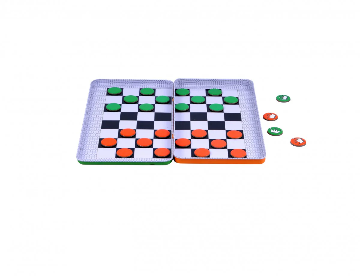 MAGNETIC GAMES TIN CHECKERS - Image 2