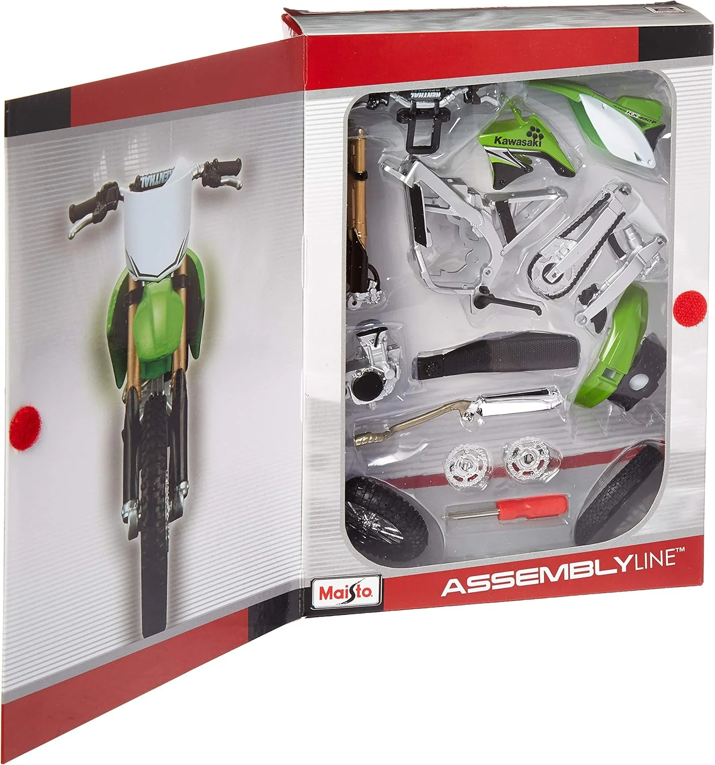 MAISTO MOTORCYCLES 1:12 ASSEMBLY LINE - KAWASAKI KX 450 F - Image 2