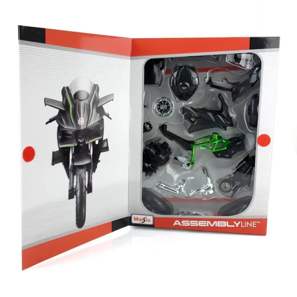MAISTO MOTORCYCLES 1:12 ASSEMBLY LINE - KAWASAKI NINJA H2R - Image 2