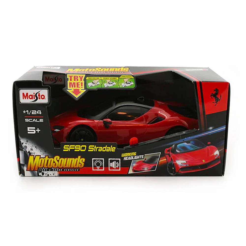 MAISTO MOTORSOUNDS 1:24 FERRARI SF90 STRADALE - Image 2