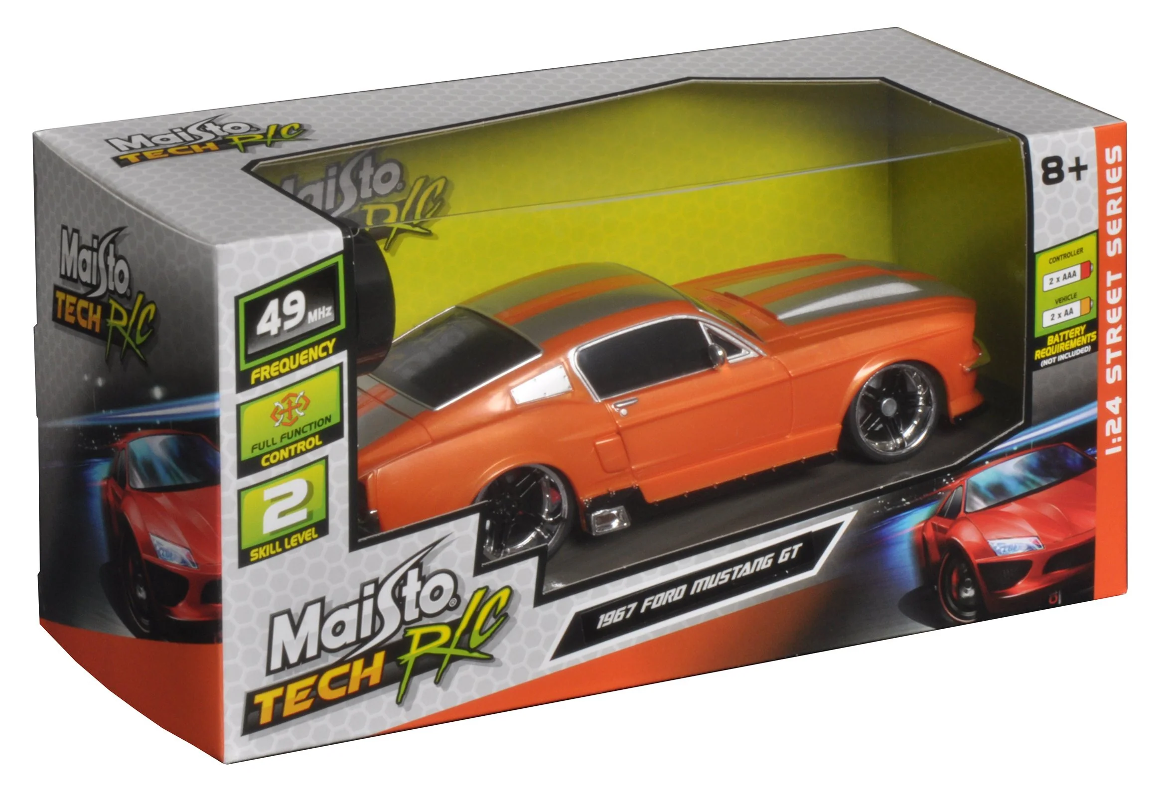 MAISTO RC 1:24 1967 FORD MUSTANG GT