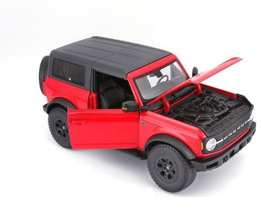 MAISTO SPECIAL EDITION 1:18 2021 FORD BRONCO WILDTRAK RED - Image 3