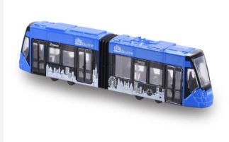 MAJORETTE 1:64 SIEMENS AVENIO TRAM - BLUE