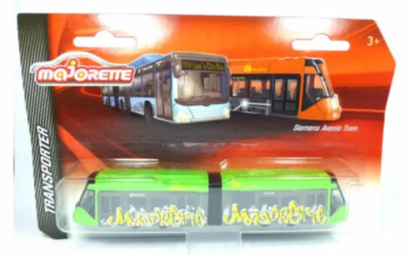 MAJORETTE 1:64 SIEMENS AVENIO TRAM - GREEN