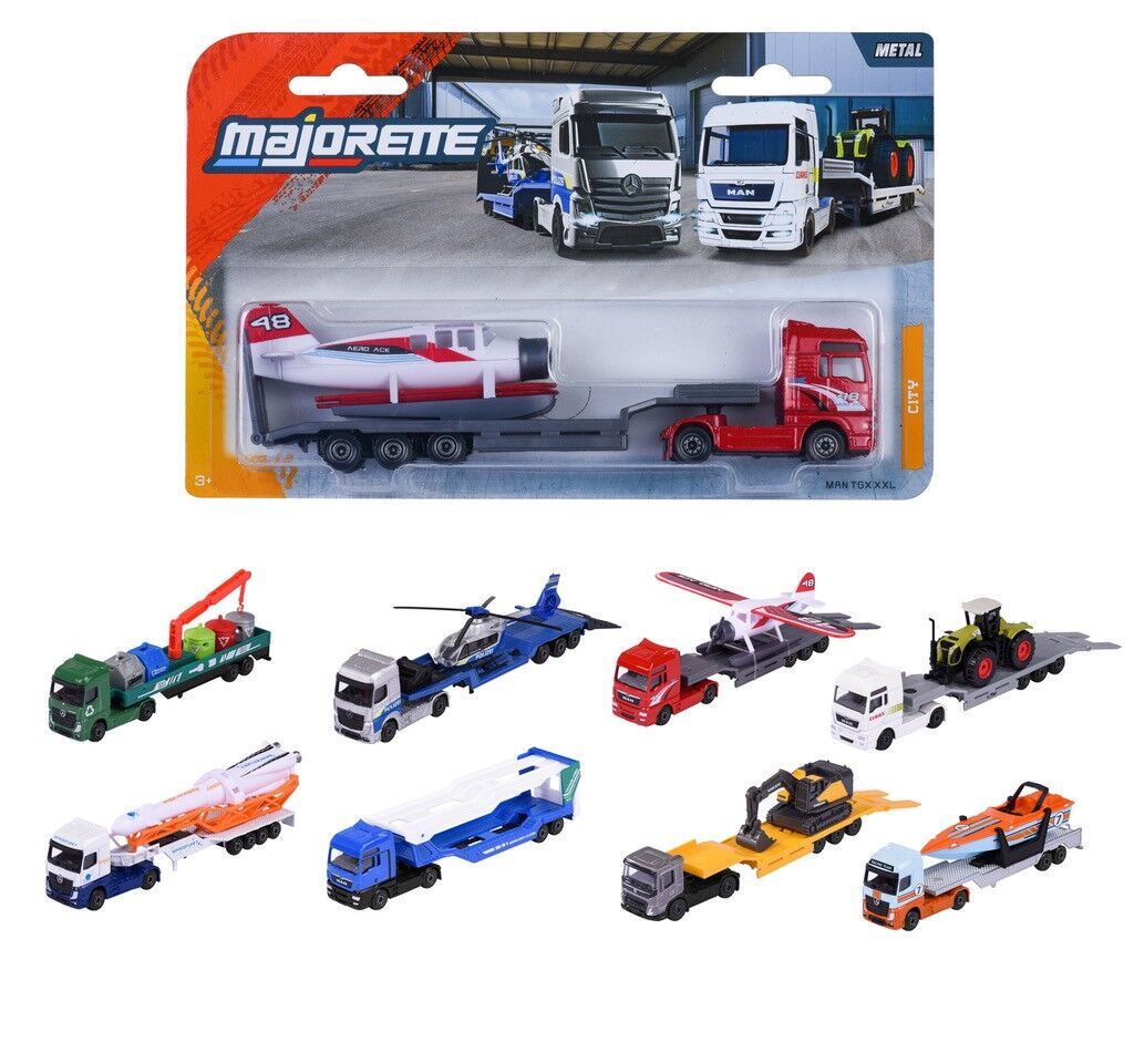MAJORETTE CITY TRANSPORTER ASST