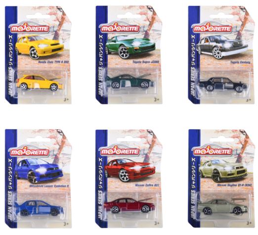 MAJORETTE JAPAN SERIES PREMIUM CARS 6 ASSORTMENT - Image 2