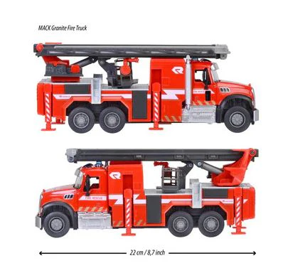 MAJORETTE MACK GRANITE FIRE TRUCK - Image 4