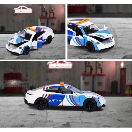 MAJORETTE PORSCHE MOTORSPORT DELUXE - PORSCHE TAYCAN TURBO S SAFETY CAR - Image 5